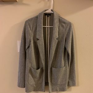 Topshop vintage Gray thick blazer